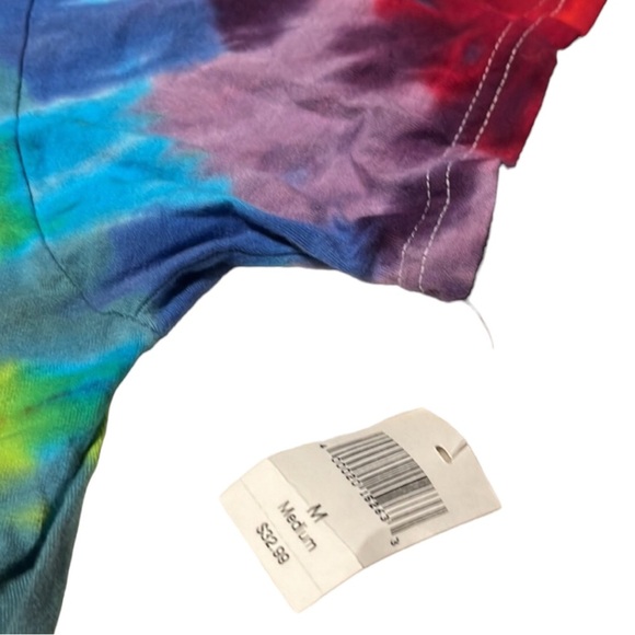 New Disneyland Resort Disney Parks Tye Die Tie Dye T shirt Size Medium - Picture 8 of 15